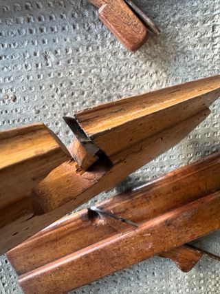 Set 3 vecchie pialletti/galopa legno