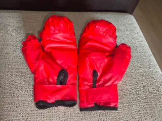 Guantes de Boxeo Niños Rojos