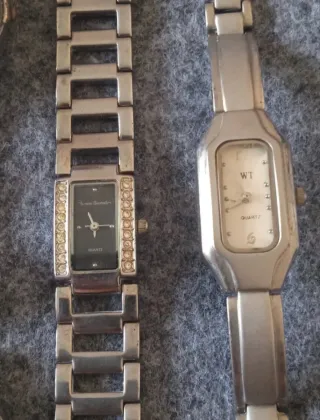 Lote 8 relojes vintage variados