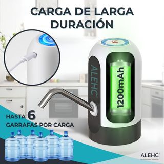 Dispensador Agua ALEHC USB-C Recargable