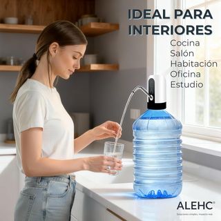 Dispensador Agua ALEHC USB-C Recargable