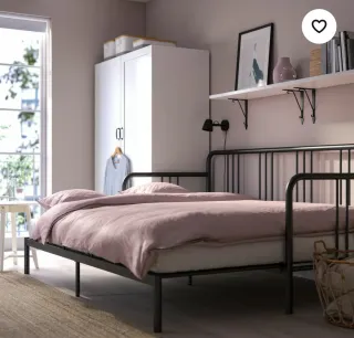 Estructura Cama Nido IKEA FYRESDAL Negra