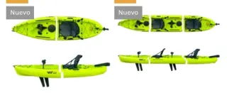 Kayak a pedales con sonda Garmin