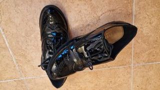 Scarpe Oxford nere da donna