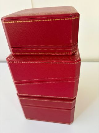 Estuche Cartier Reloj Rojo