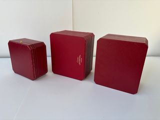 Estuche Cartier Reloj Rojo