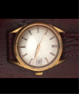 Reloj Suizo Automático chapado en oro