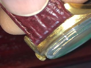 Reloj Suizo Automático chapado en oro