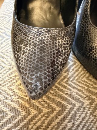 Tacones Lodi Gris Talla 38