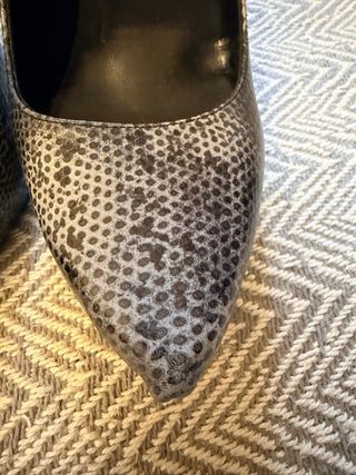 Tacones Lodi Gris Talla 38