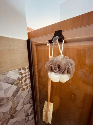 Supporto tergivetro doccia