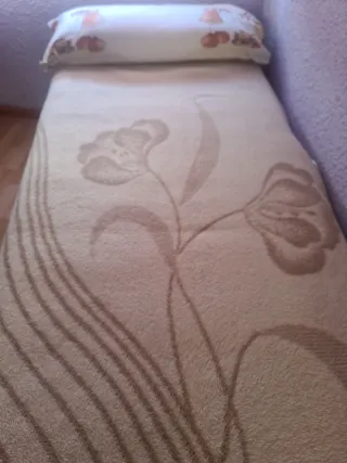 Manta para cama 90cm, tacto suave