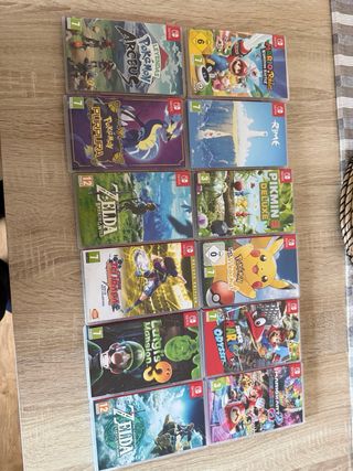 Nintendo Switch con giochi