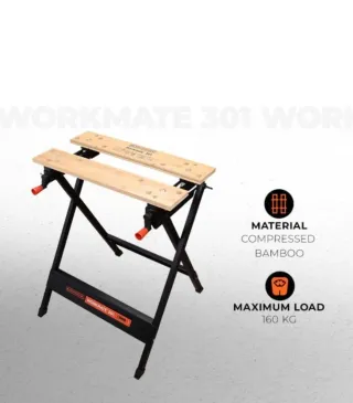Banco de trabajo Black+Decker Workmate 301