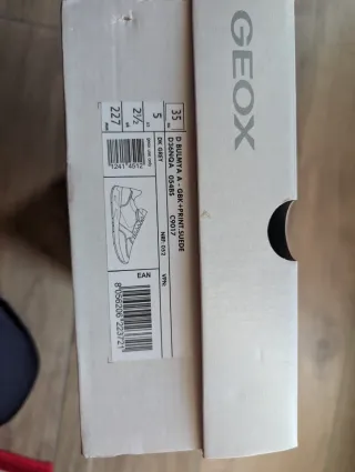 Scarpe Geox Grigie Nuove Tg. 35