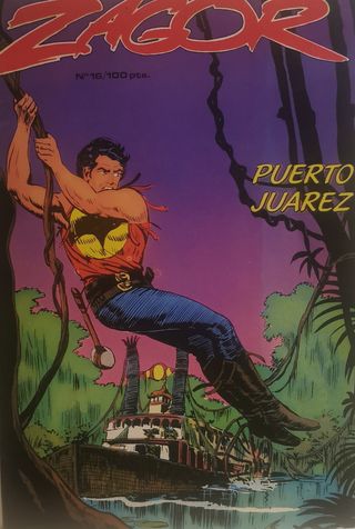 LOTE ZAGOR. BANDERA NEGRA.