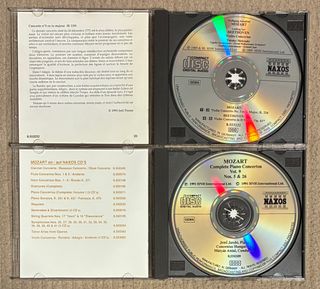 4 Cd's. Mozart (1023CD)