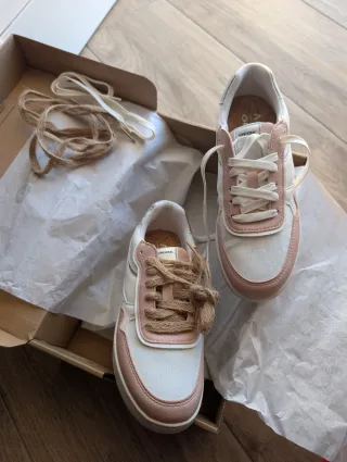 Scarpe Geox rosa/bianche n.35