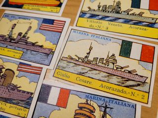 Cromos Buques de Guerra Años 40