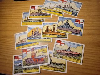 Cromos Buques de Guerra Años 40