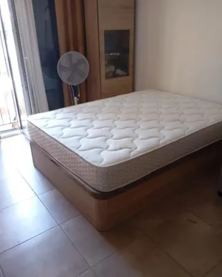 Cama canapé con colchón