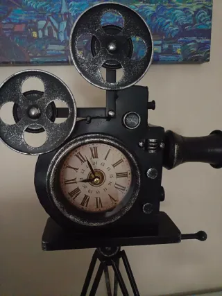 Reloj Proyector Vintage Decorativo
