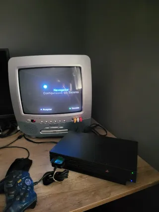 Console Playstation 2 con gioco Taxi 3