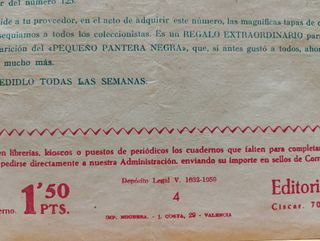 EL AGUILUCHO ,Nº 4 DE 1959 , COMIC,