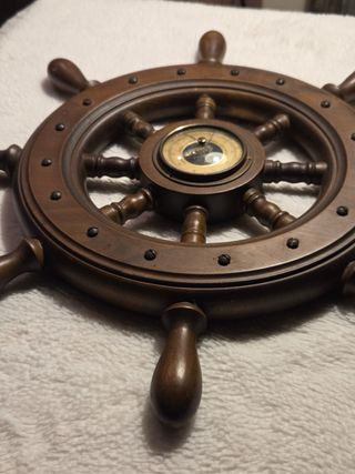 Timone con Barometro Antico