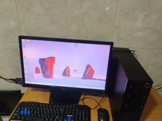 PC Lenovo Core i5 16GB SSD W11 + Monitor LG 24