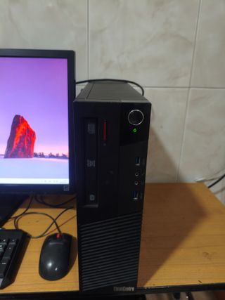 PC Lenovo Core i5 16GB SSD W11 + Monitor LG 24