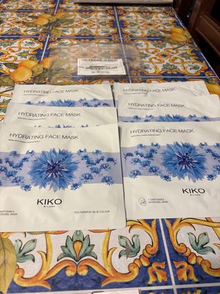Kiko Milano Maschere Viso Idratanti Blu