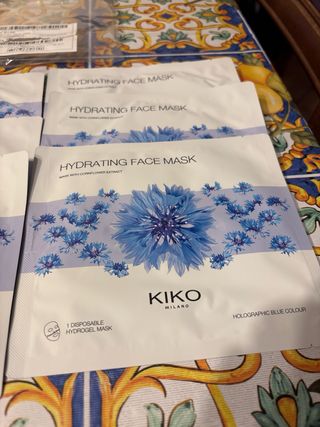 Kiko Milano Maschere Viso Idratanti Blu