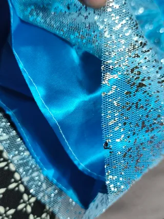 Vestido Ceremonia Barbie Azul Brillante