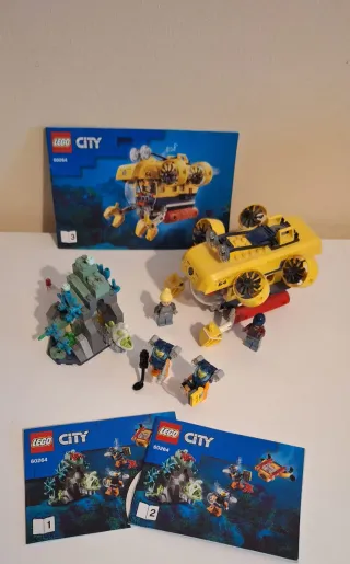 LEGO 60264 City Submarino Exploración Océano