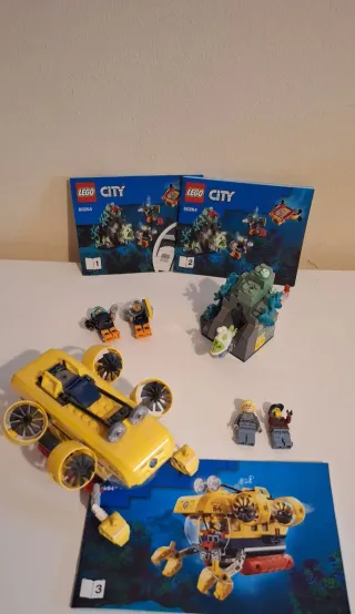 LEGO 60264 City Submarino Exploración Océano