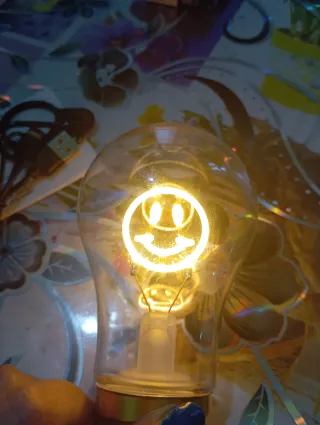 Lampada Decorativa .lite Smiley Ricaricabile