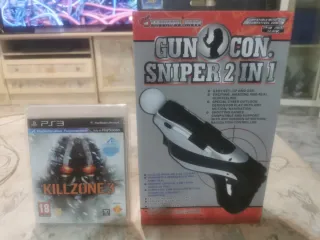 Killzone 3 PS3 + Pistola Gun Con Sniper 2 in 1
