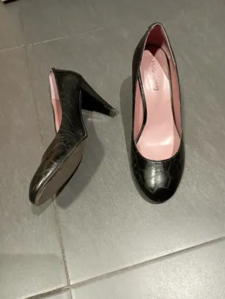 Scarpe col tacco Mirta Gómez nere