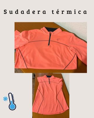 Sudadera térmica naranja