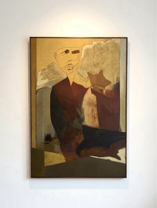 Cuadro Óleo sobre Tabla Eva Cortes