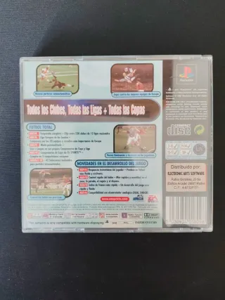 FIFA 99 PS1 BLACK LABEL - ESTADO DE MUSEO