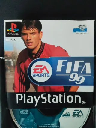 FIFA 99 PS1 BLACK LABEL - ESTADO DE MUSEO
