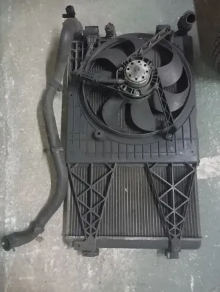 Radiador y ventilador Golf 4 SDI