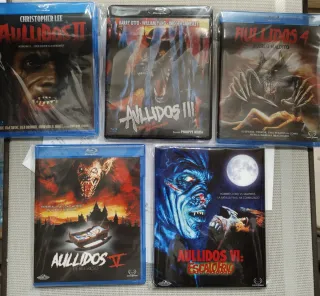Colección Blu-ray Aullidos II a VI (5 Películas)