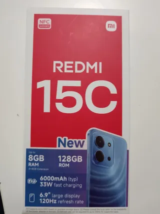 Xiaomi Redmi 15C 128GB Azul