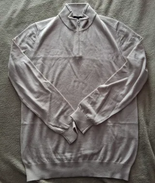 Jersey 100% Merino Cuello Cremallera