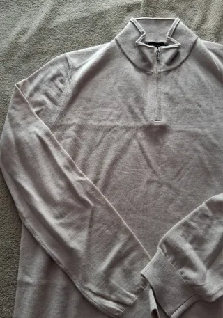 Jersey 100% Merino Cuello Cremallera