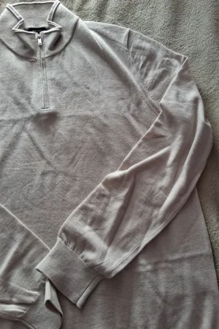 Jersey 100% Merino Cuello Cremallera