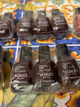 8 Smalti Kiko Milano vari colori